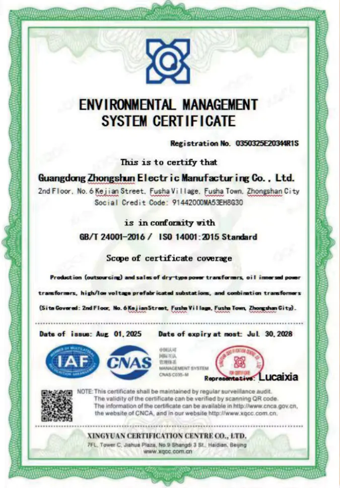 ISO 9001 · 14001 · 45001
