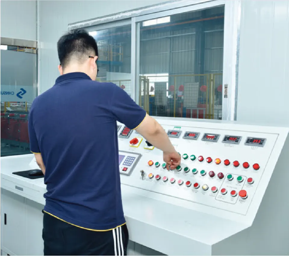 Routine test control desk